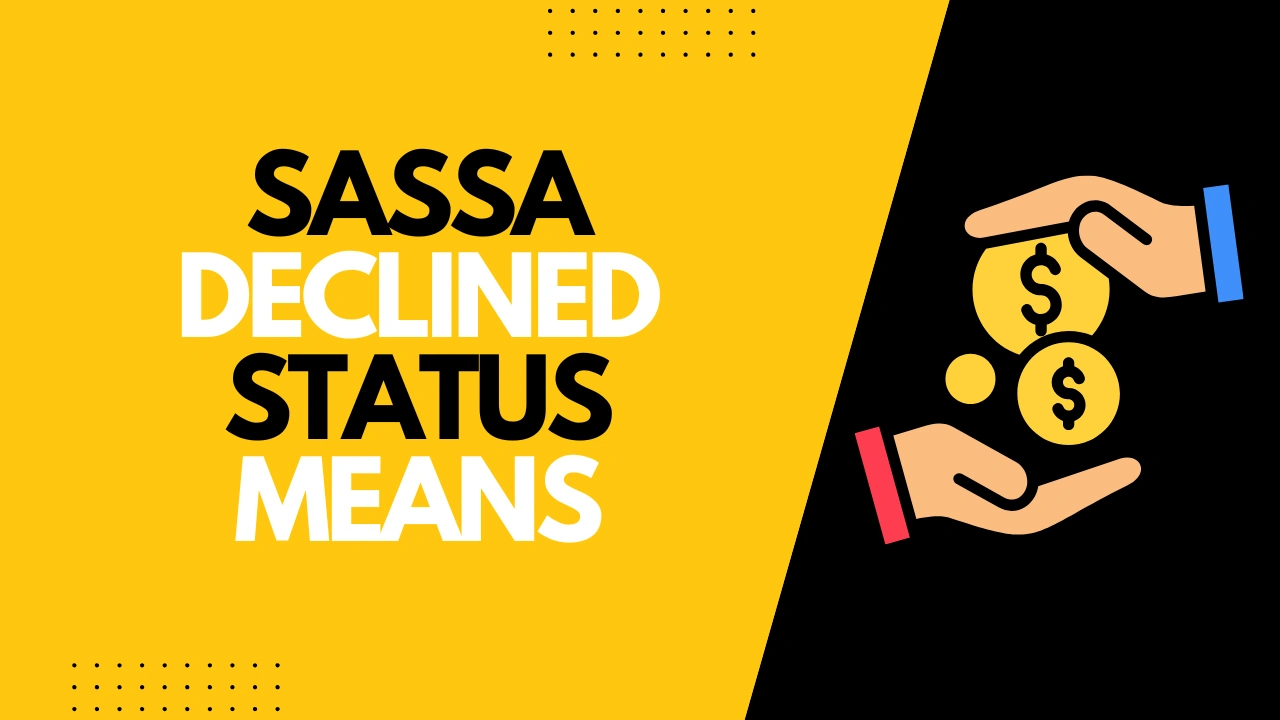 What "Declined" Means on Your SRD Application Status?