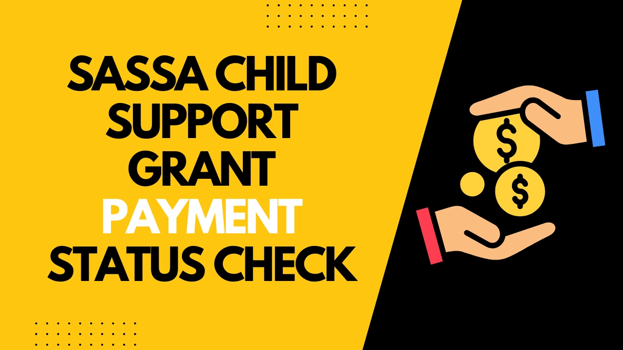 SASSA Child Support Grant Payment Status Check